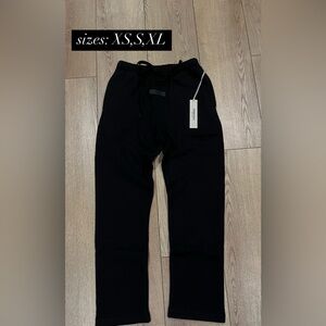 Essentials Black Men's Pants